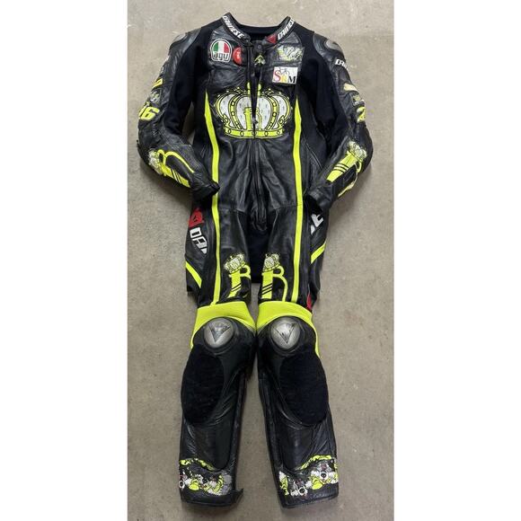 Dainese D Air Woman’s Small One Piece Italian Motorcycle Leather Race Suit - Picture 1 of 13